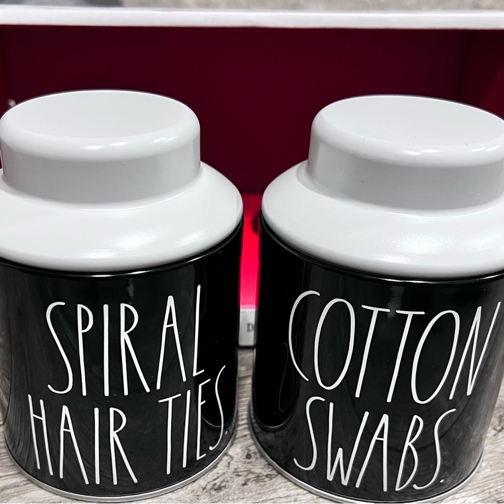 Rae Dunn Hair Accessory Storage